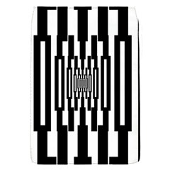 Black Stripes Endless Window Flap Covers (s)  by designworld65