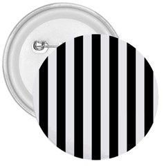 Black And White Stripes 3  Buttons by designworld65