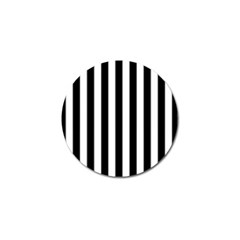 Black And White Stripes Golf Ball Marker