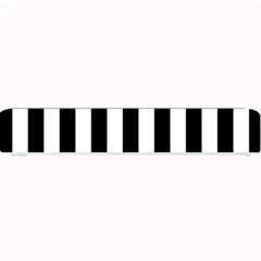 Black And White Stripes Small Bar Mats by designworld65