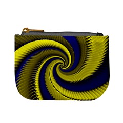 Blue Gold Dragon Spiral Mini Coin Purses