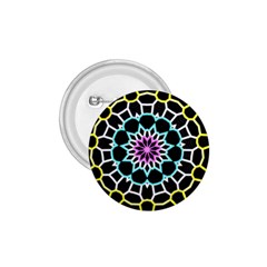 Colored Window Mandala 1 75  Buttons by designworld65