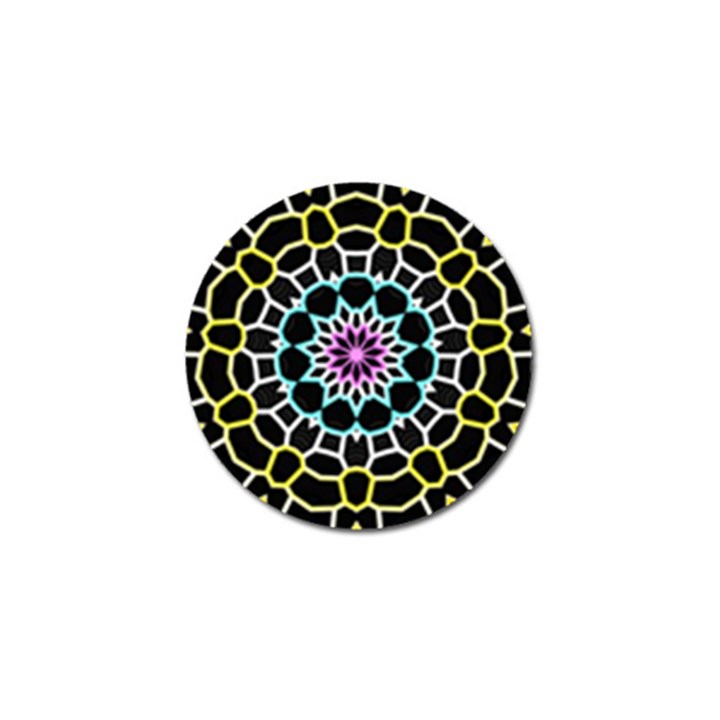 Colored Window Mandala Golf Ball Marker (10 pack)