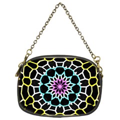 Colored Window Mandala Chain Purses (two Sides)  by designworld65