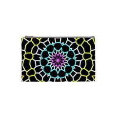 Colored Window Mandala Cosmetic Bag (small)  by designworld65