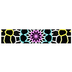 Colored Window Mandala Flano Scarf (small)