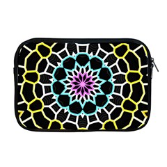 Colored Window Mandala Apple Macbook Pro 17  Zipper Case by designworld65