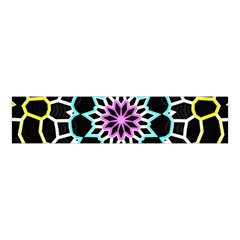 Colored Window Mandala Velvet Scrunchie by designworld65