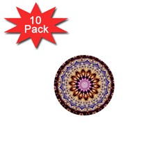 Dreamy Mandala 1  Mini Buttons (10 Pack)  by designworld65