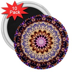 Dreamy Mandala 3  Magnets (10 Pack) 