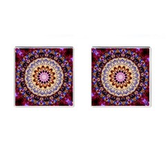 Dreamy Mandala Cufflinks (square) by designworld65