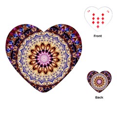 Dreamy Mandala Playing Cards (heart) 