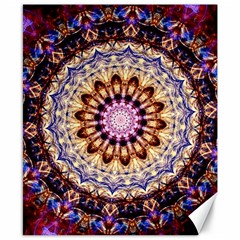 Dreamy Mandala Canvas 8  X 10  by designworld65