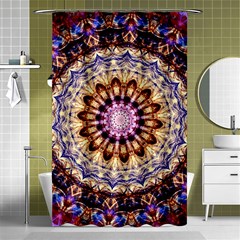 Dreamy Mandala Shower Curtain 48  X 72  (small)  by designworld65