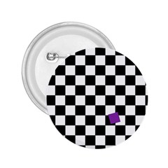 Dropout Purple Check 2 25  Buttons by designworld65