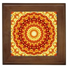 Powerful Love Mandala Framed Tiles