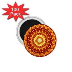 Powerful Love Mandala 1.75  Magnets (100 pack) 