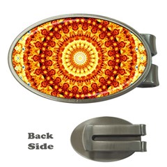 Powerful Love Mandala Money Clips (Oval) 