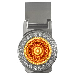 Powerful Love Mandala Money Clips (cz) 