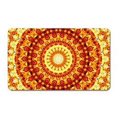 Powerful Love Mandala Magnet (rectangular) by designworld65