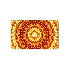 Powerful Love Mandala Magnet (name Card) by designworld65