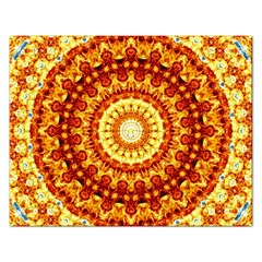 Powerful Love Mandala Rectangular Jigsaw Puzzl