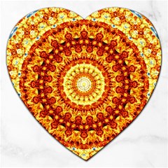 Powerful Love Mandala Jigsaw Puzzle (Heart)