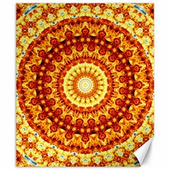 Powerful Love Mandala Canvas 8  X 10  by designworld65