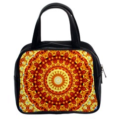 Powerful Love Mandala Classic Handbags (2 Sides)