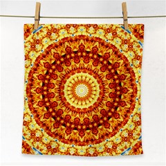 Powerful Love Mandala Face Towel by designworld65