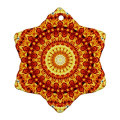 Powerful Love Mandala Ornament (snowflake)