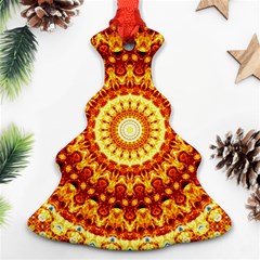 Powerful Love Mandala Ornament (christmas Tree) 