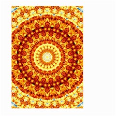 Powerful Love Mandala Large Garden Flag (two Sides) by designworld65