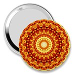 Powerful Love Mandala 3  Handbag Mirrors Front