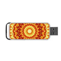 Powerful Love Mandala Portable Usb Flash (two Sides) by designworld65