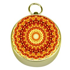 Powerful Love Mandala Gold Compasses