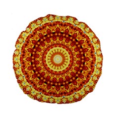 Powerful Love Mandala Standard 15  Premium Flano Round Cushions by designworld65