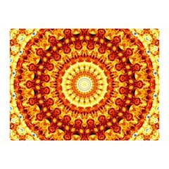 Powerful Love Mandala Double Sided Flano Blanket (mini)  by designworld65