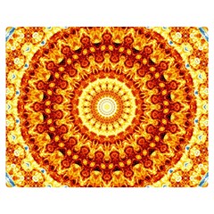 Powerful Love Mandala Double Sided Flano Blanket (Medium) 