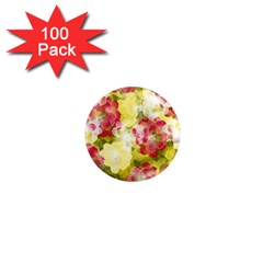 Flower Power 1  Mini Magnets (100 Pack) 