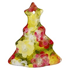 Flower Power Ornament (christmas Tree) 