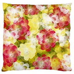 Flower Power Standard Flano Cushion Case (one Side) by designworld65