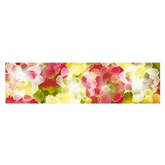 Flower Power Satin Scarf (oblong) by designworld65