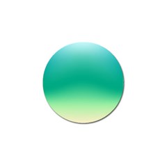 Sealife Green Gradient Golf Ball Marker by designworld65