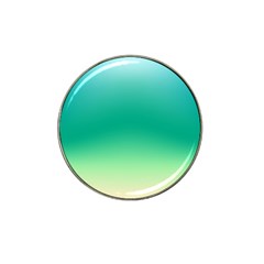 Sealife Green Gradient Hat Clip Ball Marker (4 Pack) by designworld65