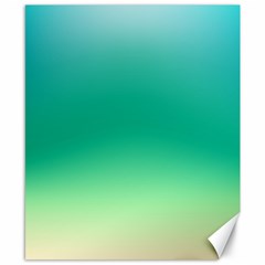 Sealife Green Gradient Canvas 8  X 10  by designworld65