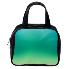 Sealife Green Gradient Classic Handbags (one Side)