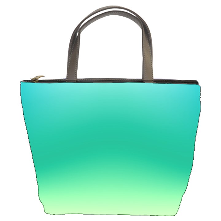 Sealife Green Gradient Bucket Bags