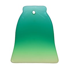 Sealife Green Gradient Bell Ornament (two Sides) by designworld65