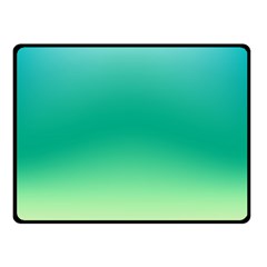 Sealife Green Gradient Double Sided Fleece Blanket (small)  by designworld65